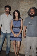 Saqib Saleem, Amole gupte at lightbox screening of Hawaa Hawaai in Mumbai on 5th May 2014
